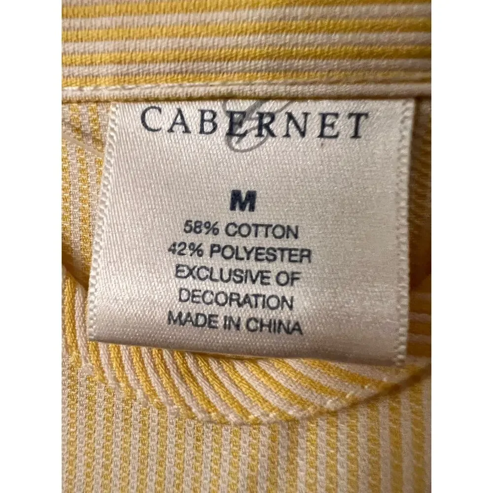 CABERNET womens long bathrobe embroiered breast pocket and belt size medium - Picture 9 of 9